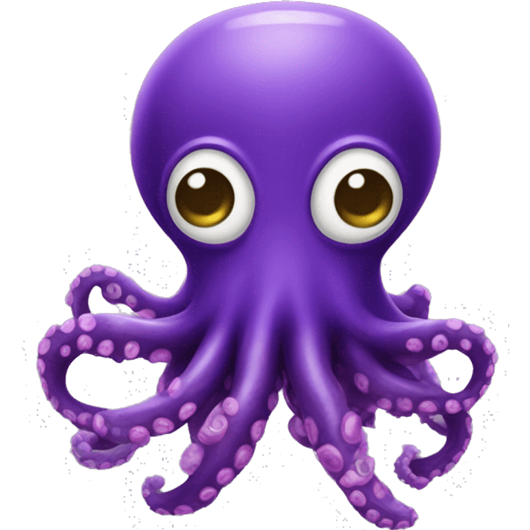 Pulpo morado  emoji