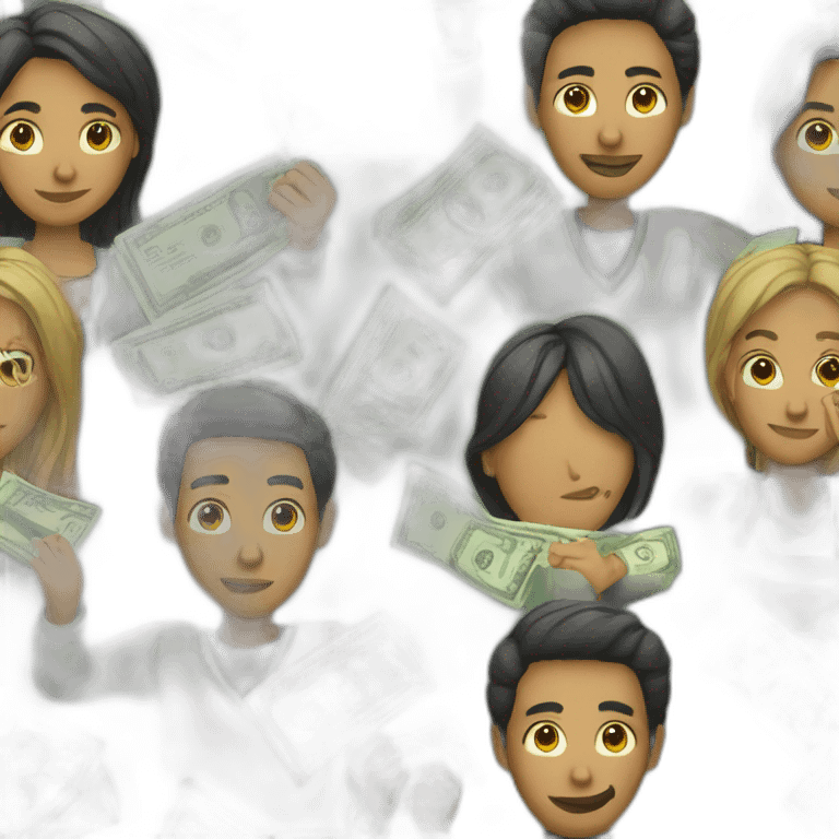 PEOPLE WITH MONEY emoji