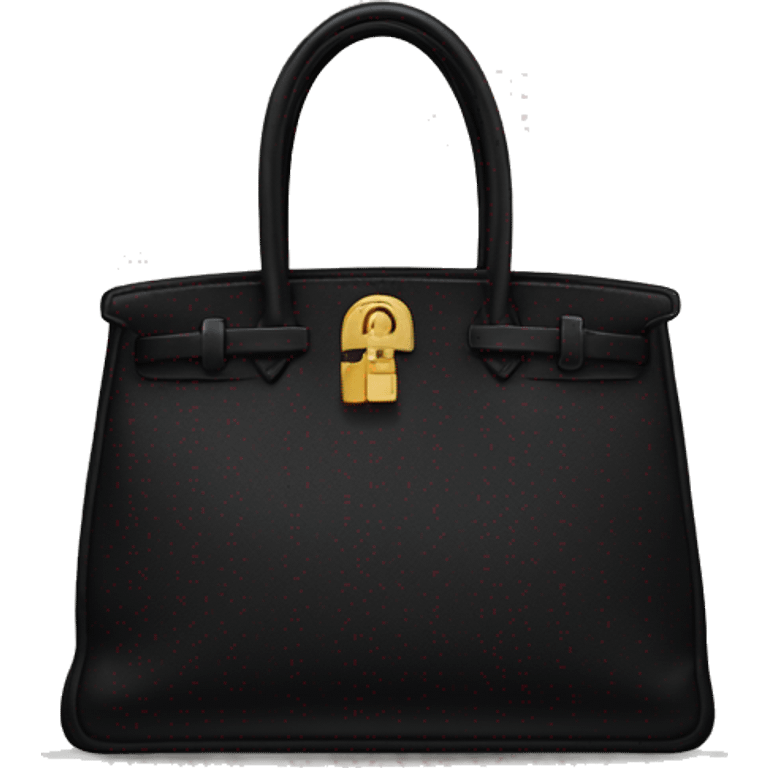 Black Hermes Purse  emoji