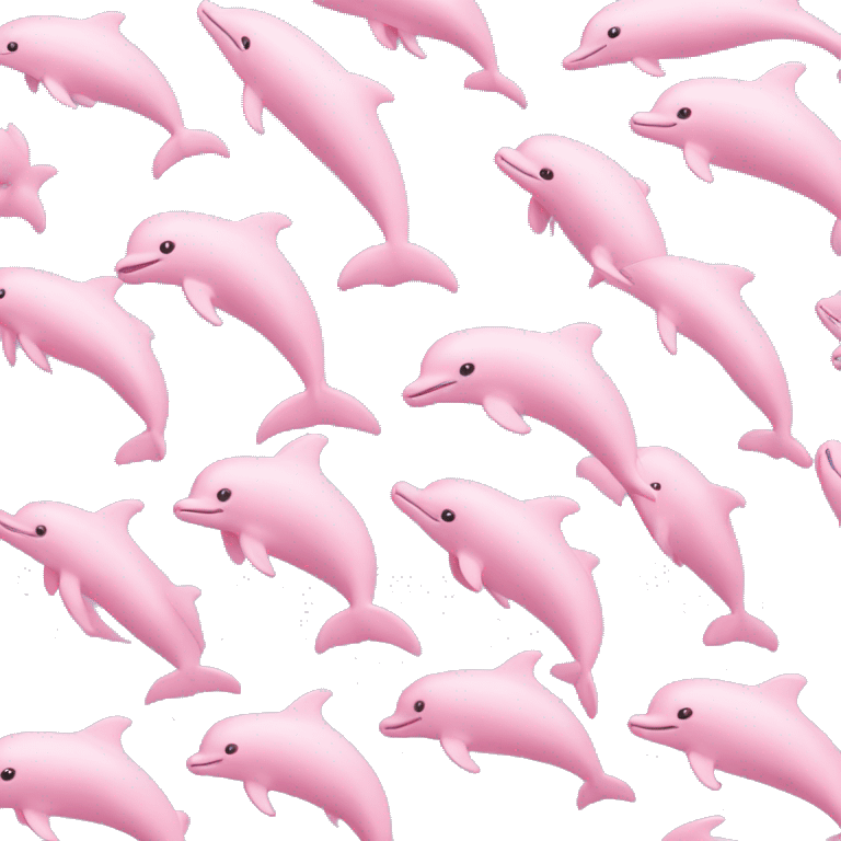 Pastel-pink-colors-dolphin emoji