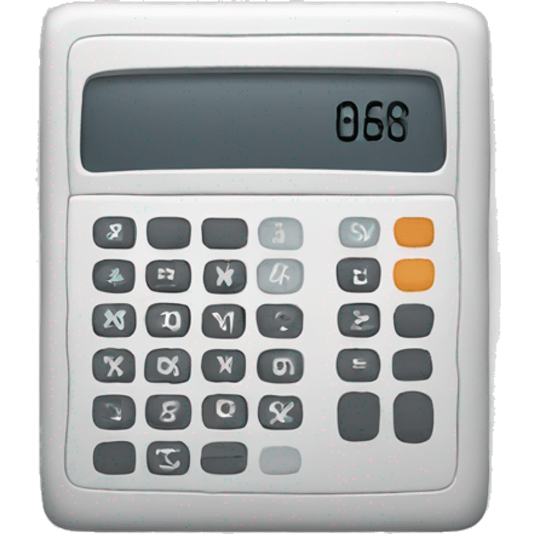 obese calculator emoji