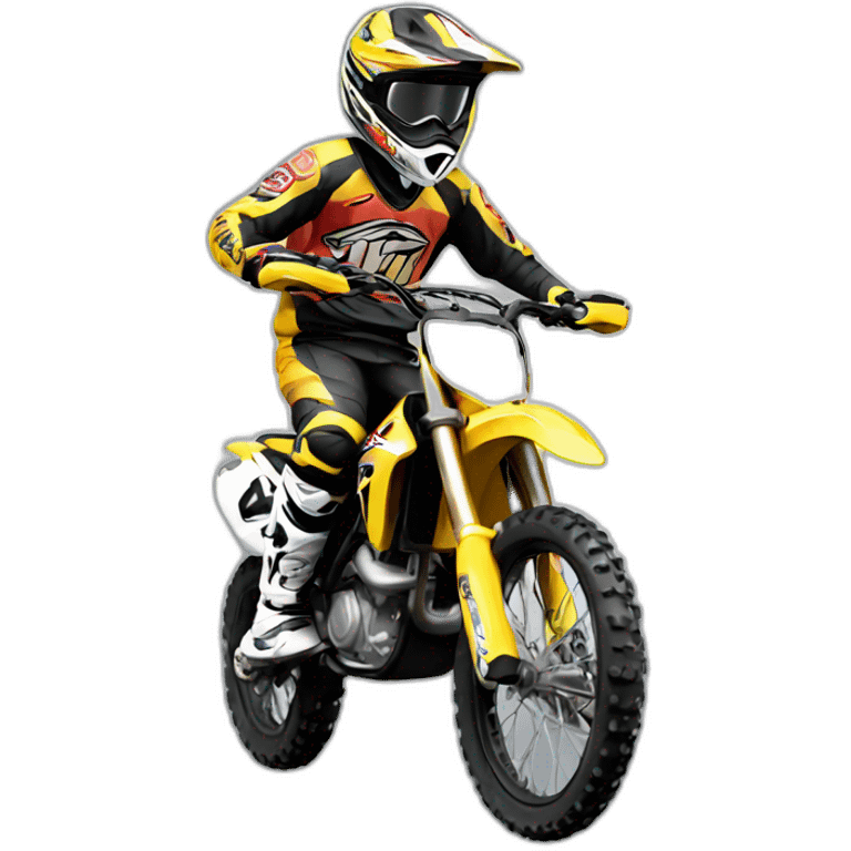 Motocross emoji