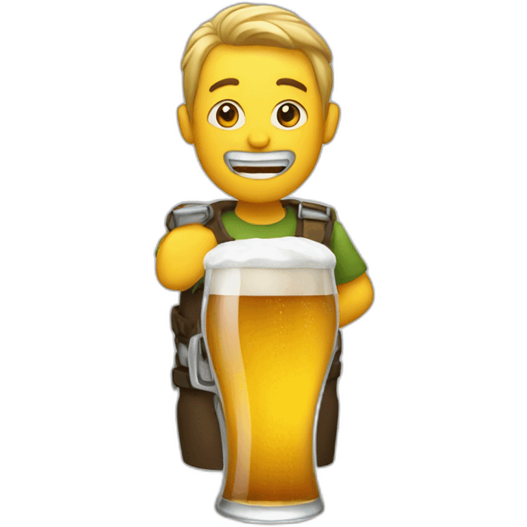 No with beer emoji