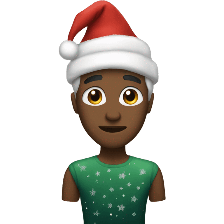 Christmas night emoji