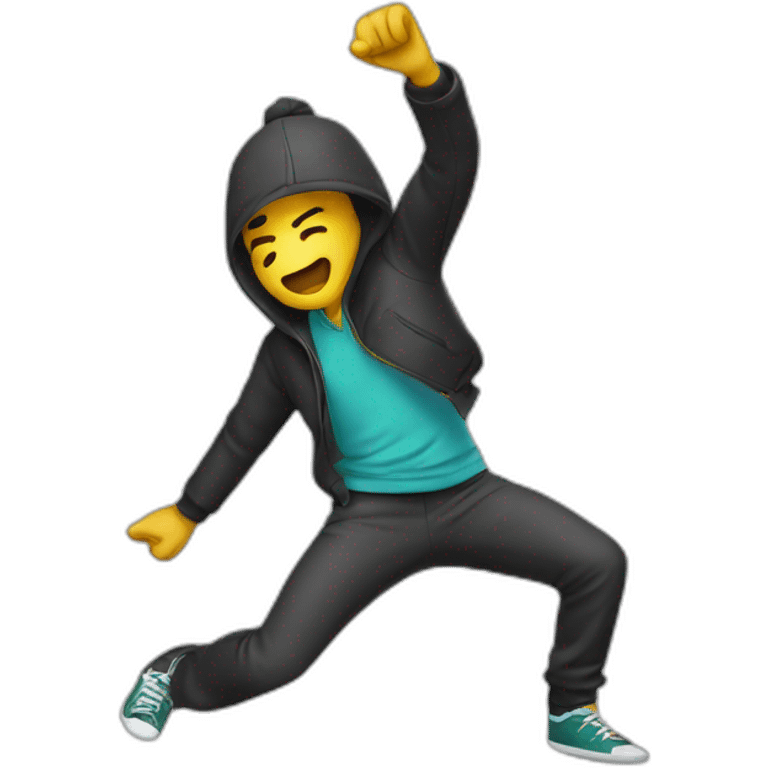 personne qui dab emoji