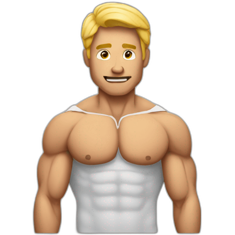 man muscles  emoji