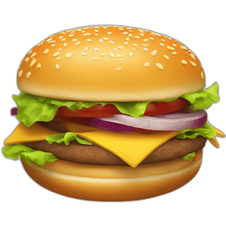 burger qui danse emoji