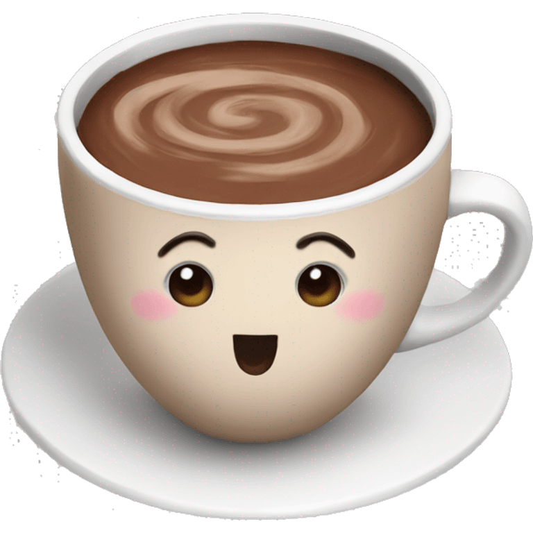 hot chocolate  emoji