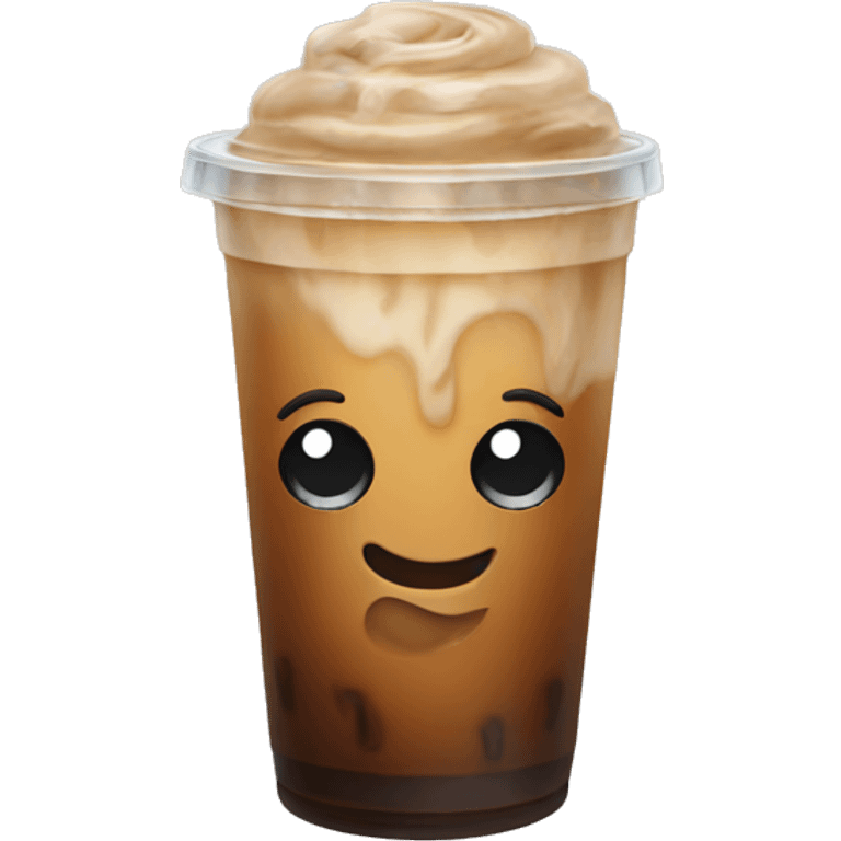 Iced coffee  emoji