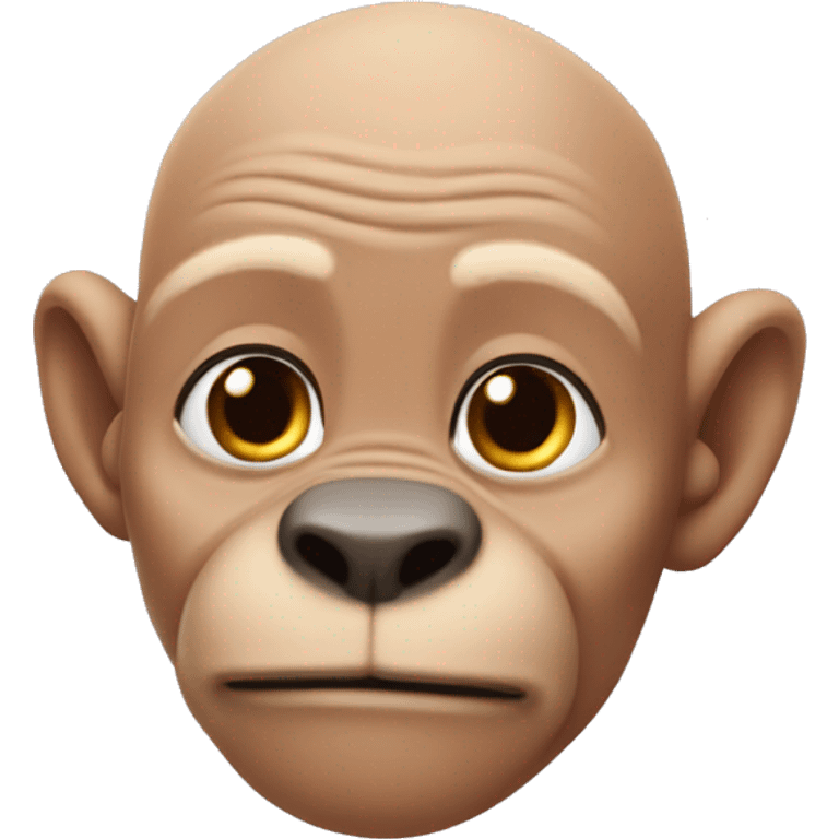 Bald Theodore the chimpmunk emoji