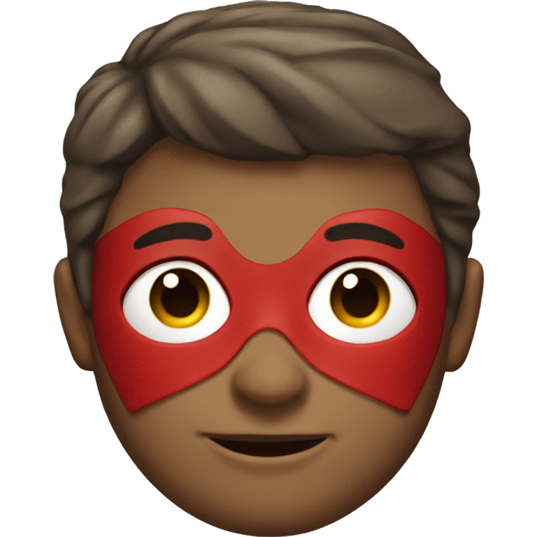 RED SUPERHERO CAPE emoji