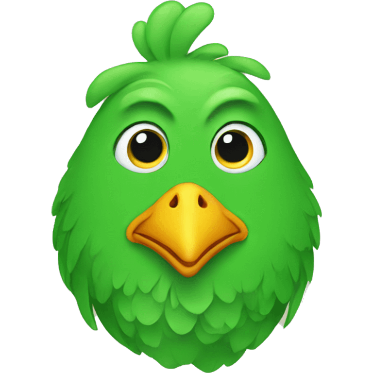 green chicken emoji