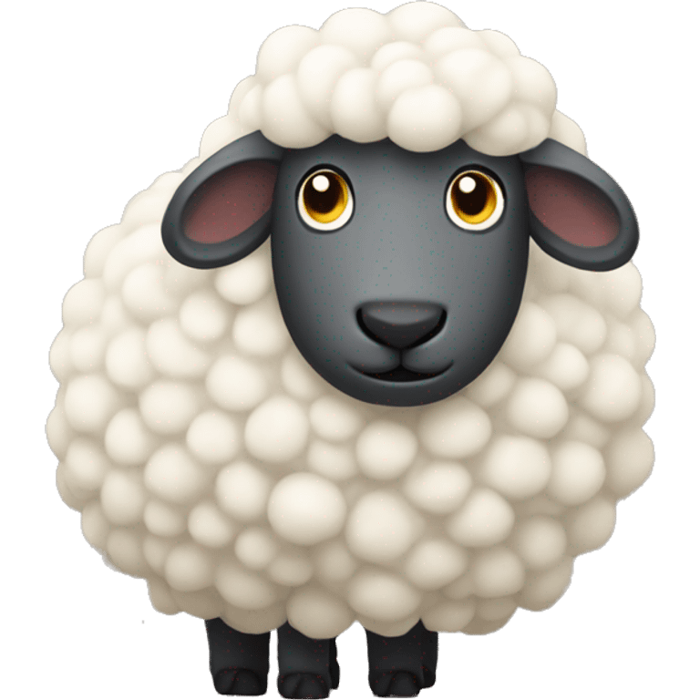 Sheep in bumps emoji