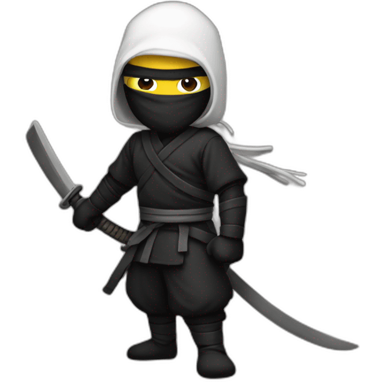 ninja curli haur emoji