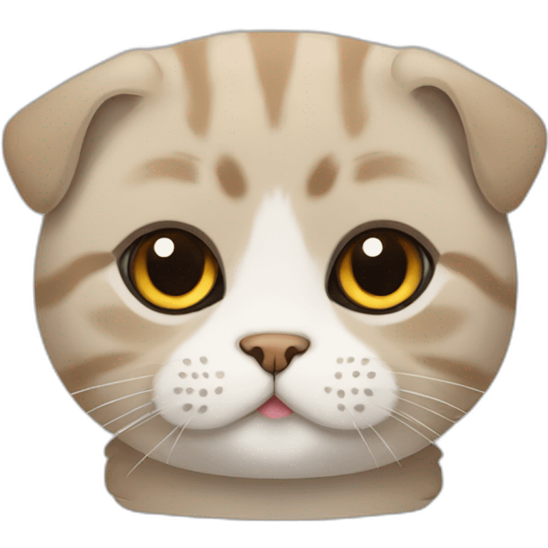 scottish fold cat emoji