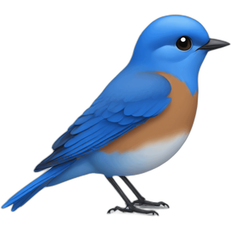 Bluebird emoji