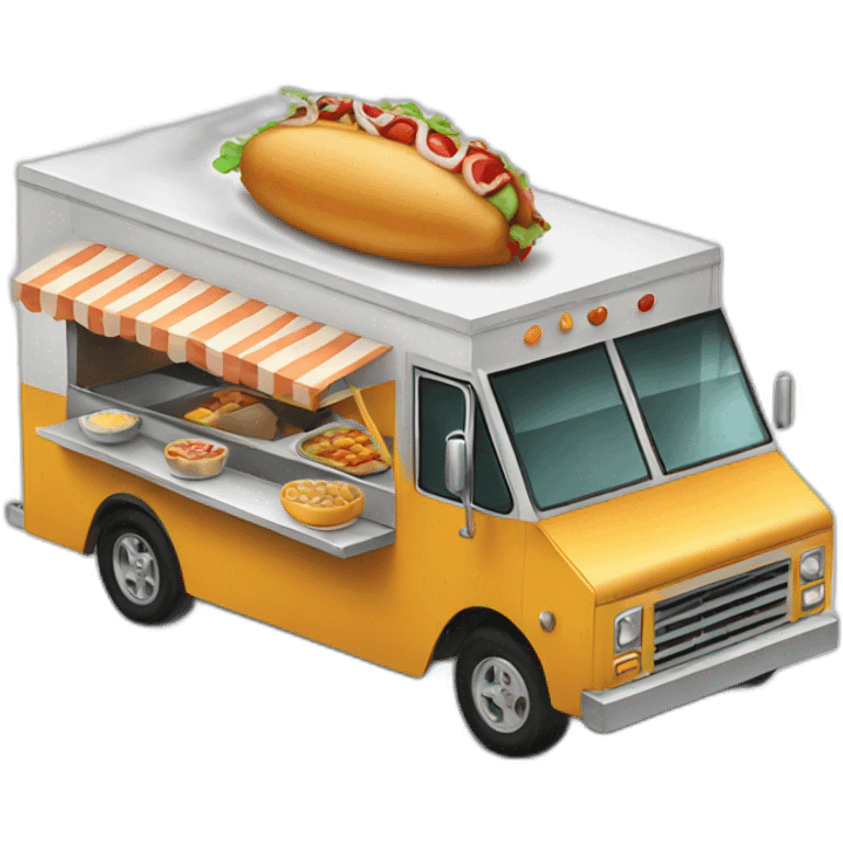 Food truck emoji