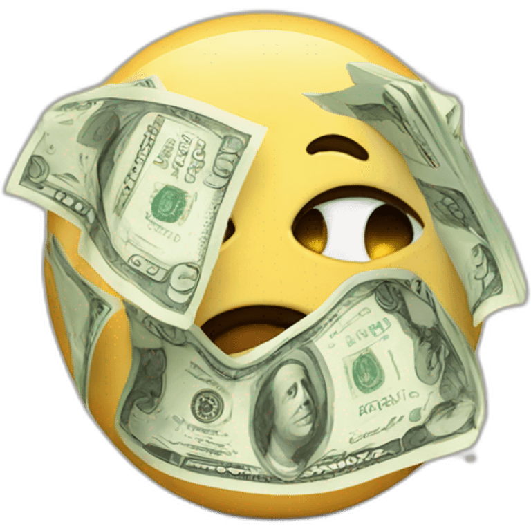 money sad emoji