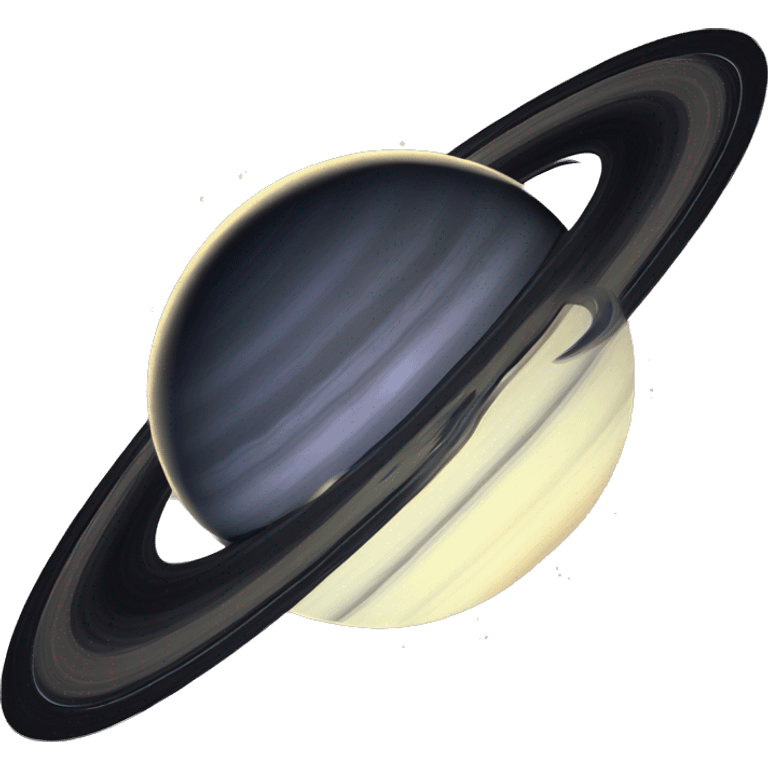 saturn with rings that are two hundred times biger emoji