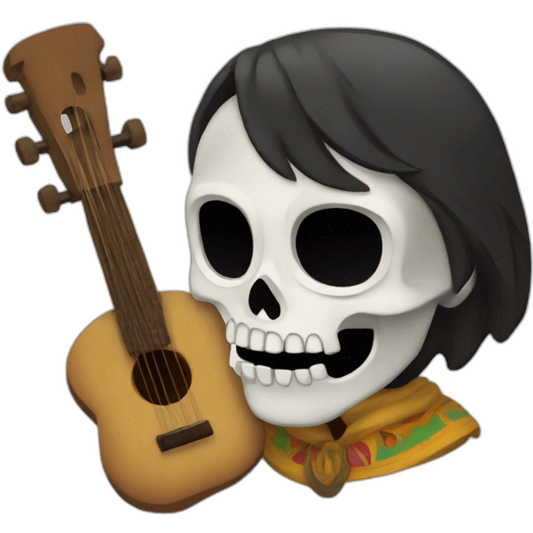 Muerte escuchando musica emoji