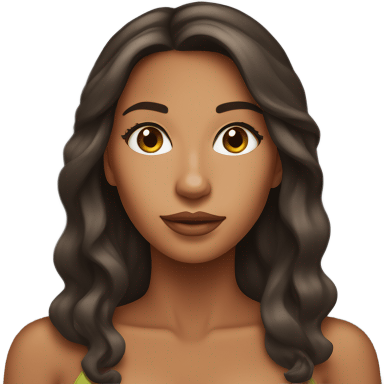 latina beautiful tan skin emoji