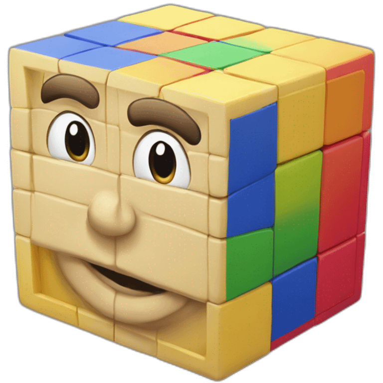 Cubo rubik emoji