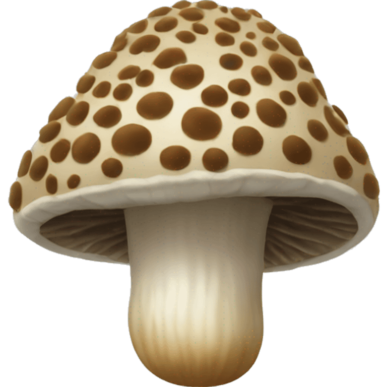 morel cap mushroom emoji