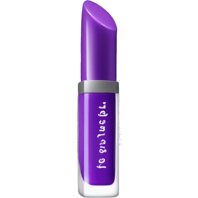 Purple lip gloss emoji