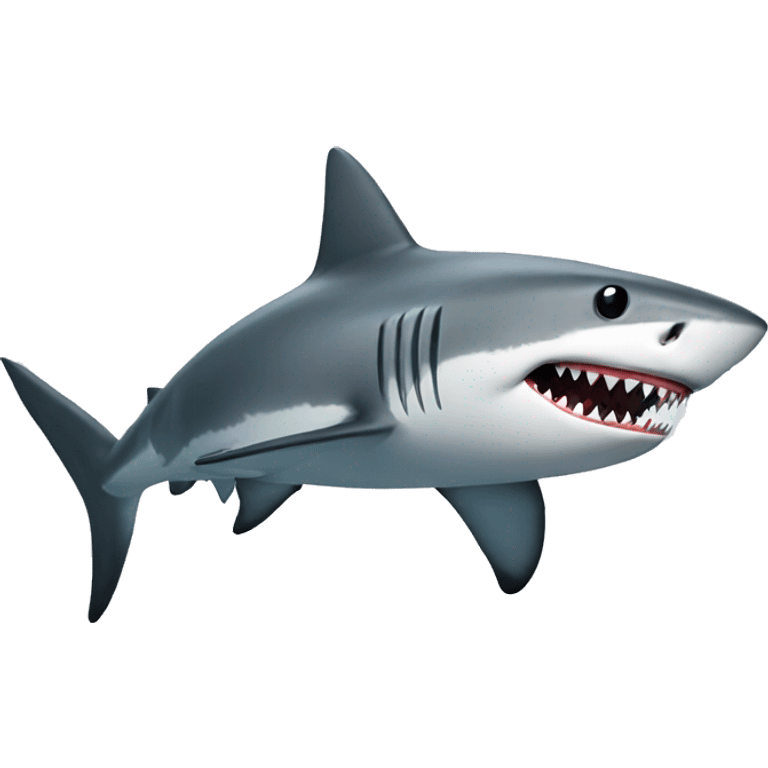 Shark thats also a loan shark emoji