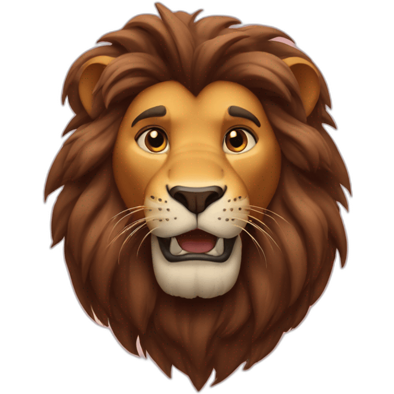 Samson The Lion Disney  emoji