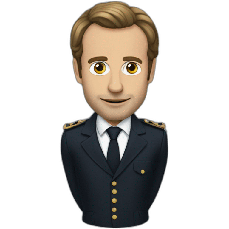 macron rigole emoji