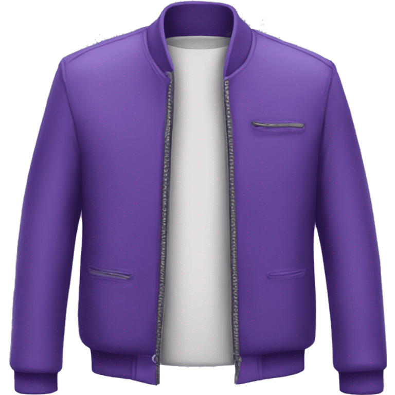 Purple jacket emoji