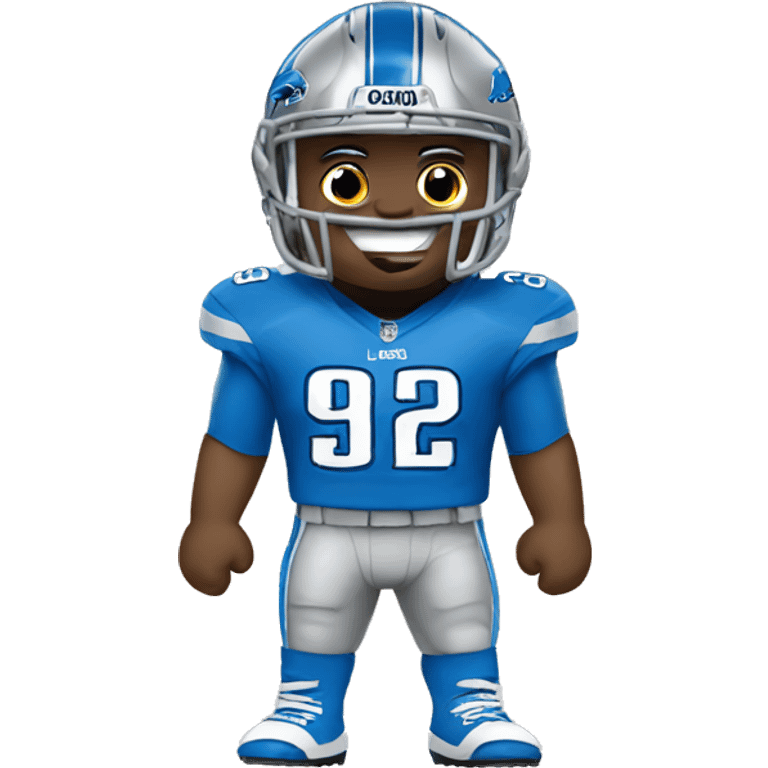 Detroit lions emoji