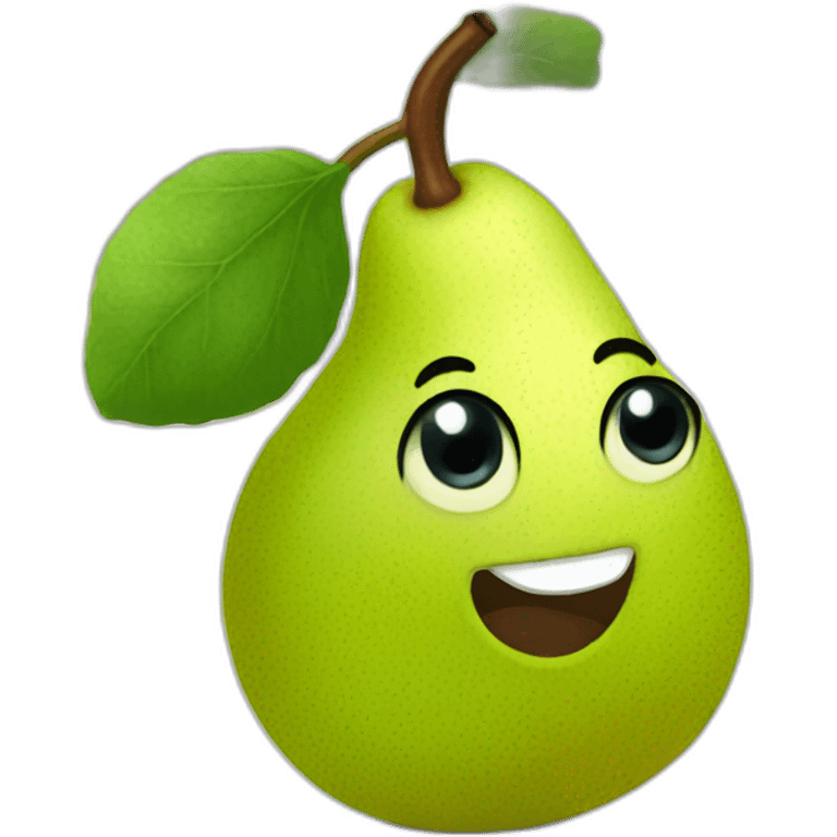 punky pear emoji