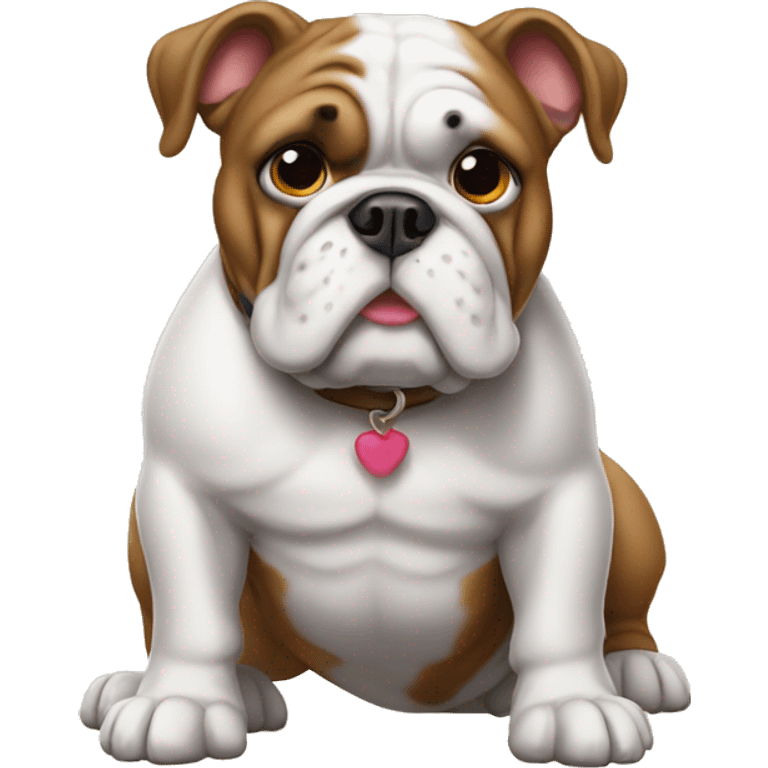 Bulldog french emoji