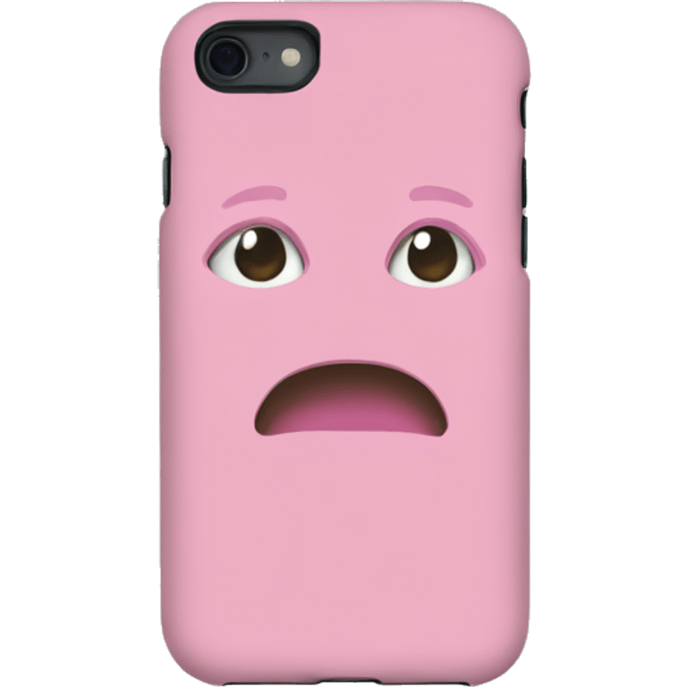 Pink Rhode phone case  emoji