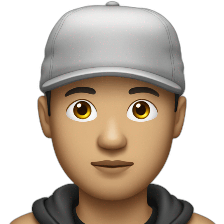 otiss curly headed kazakh rapper emoji