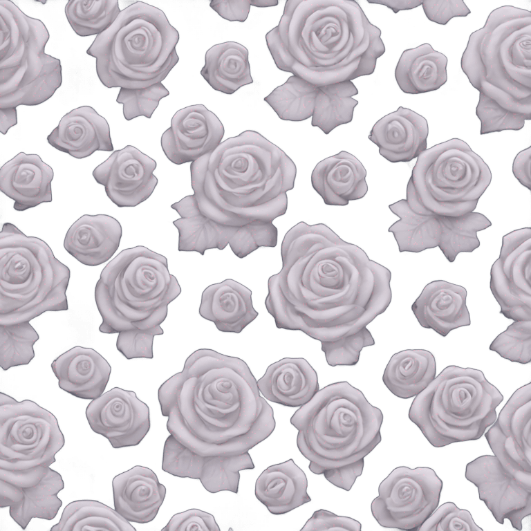 damask dreamy moon roses emoji