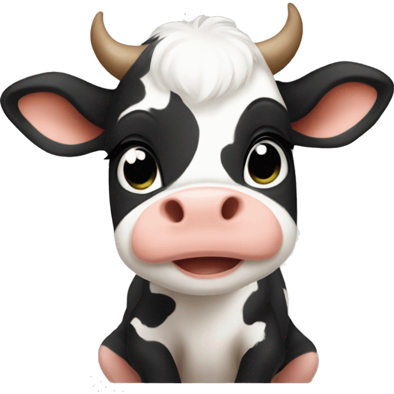 Baby cow emoji