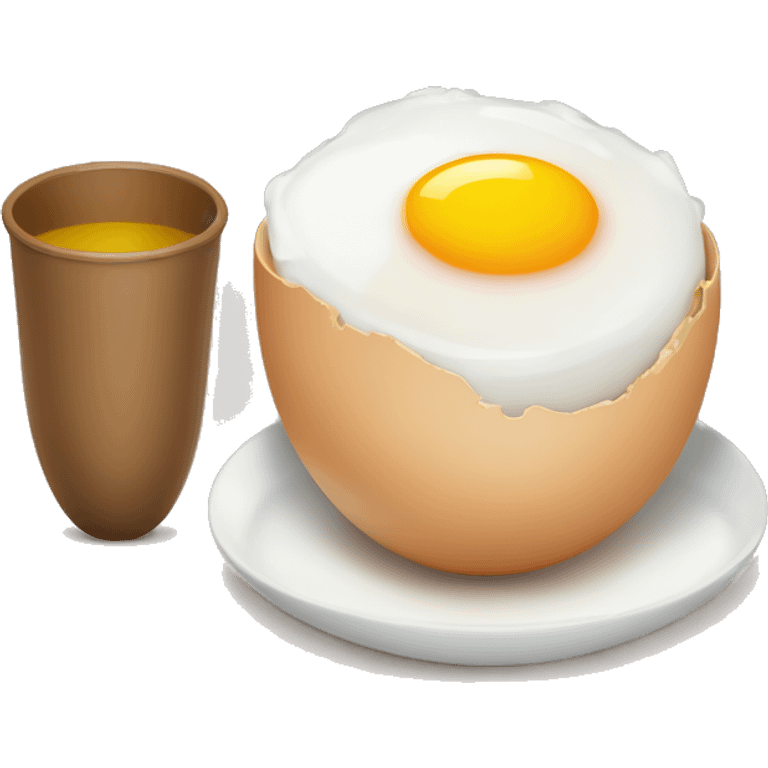 egg and cup emoji