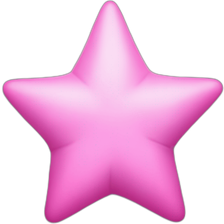 pink star emoji