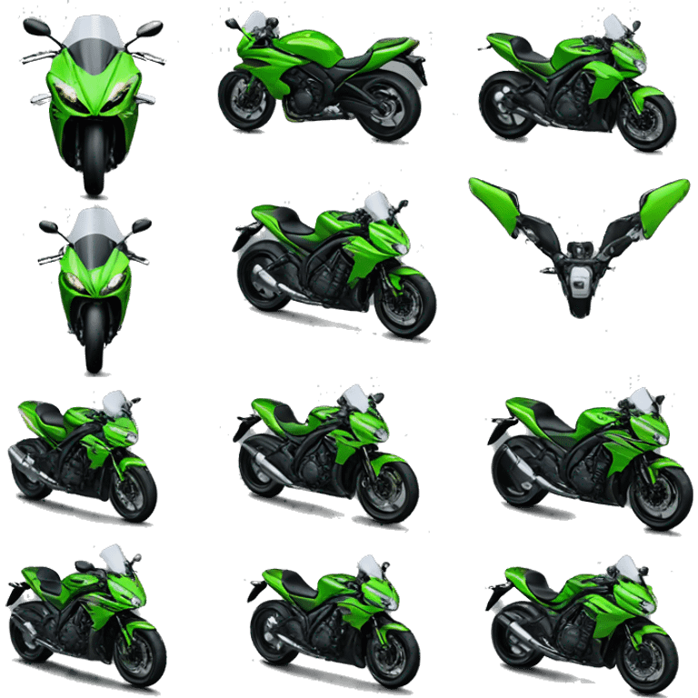 Moto Kawasaki z650 emoji