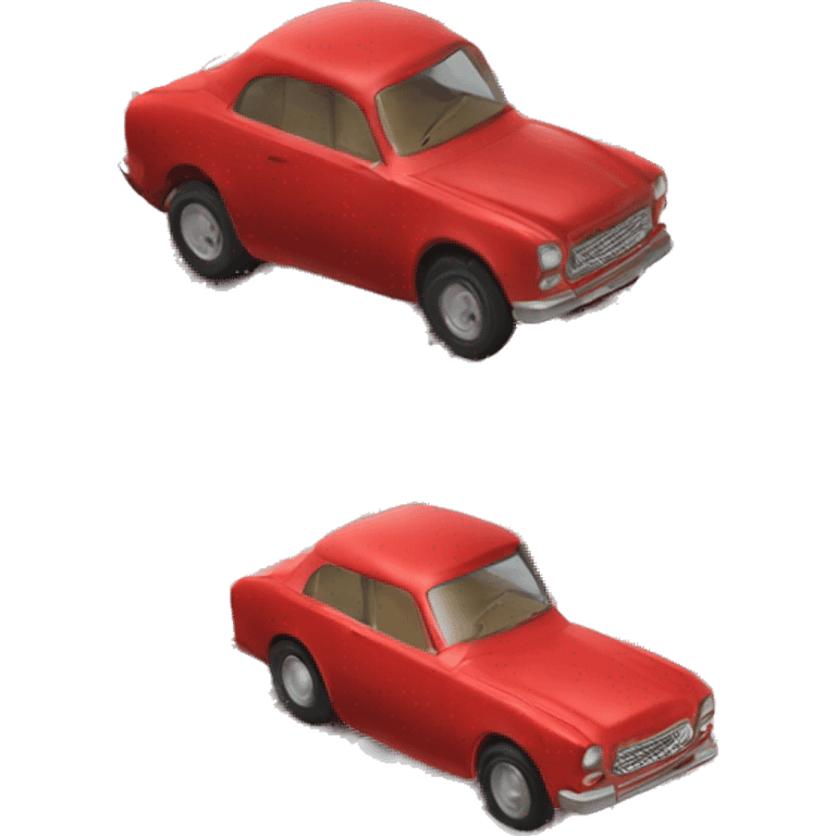 Car red rayo macqueen emoji