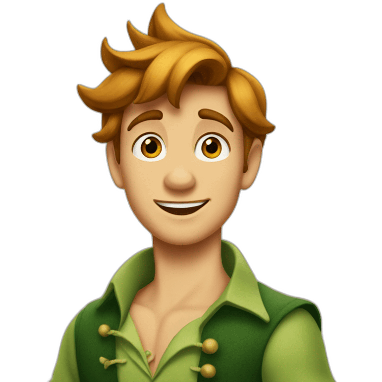 Disney bound peter pan  emoji