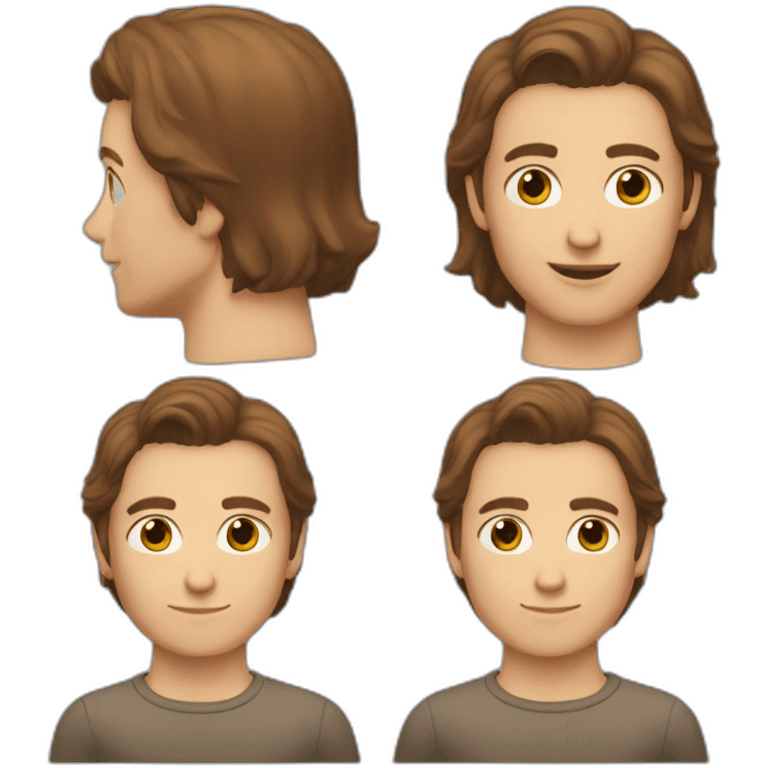 alexey khmelevskikh brown hair emoji