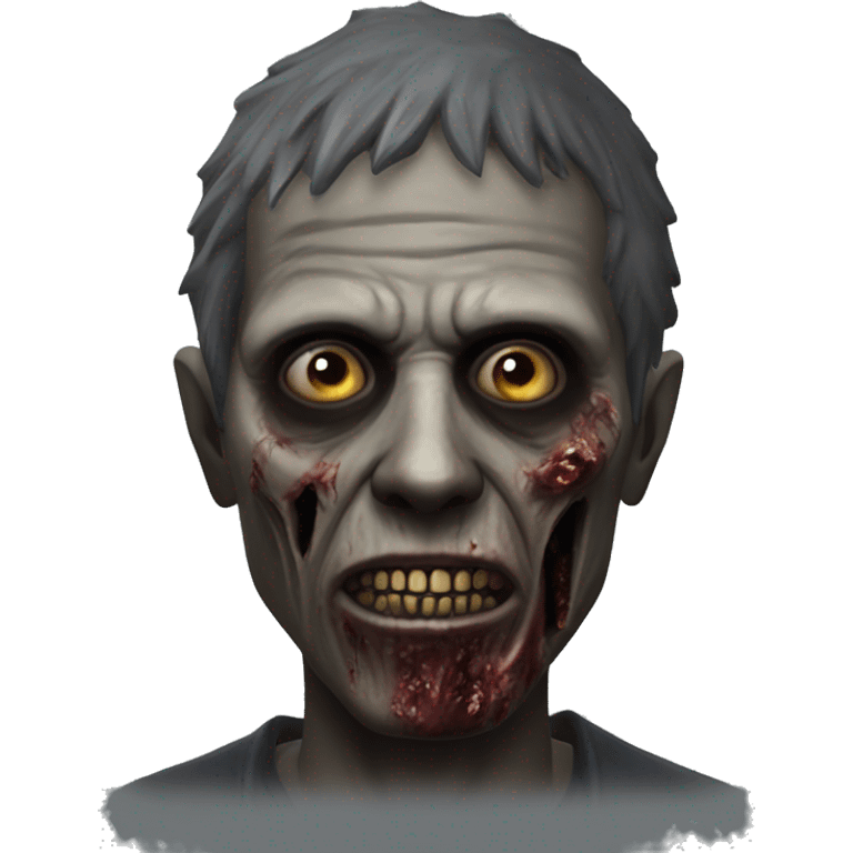 COVID bakteria zombie as the DayZ game character emoji