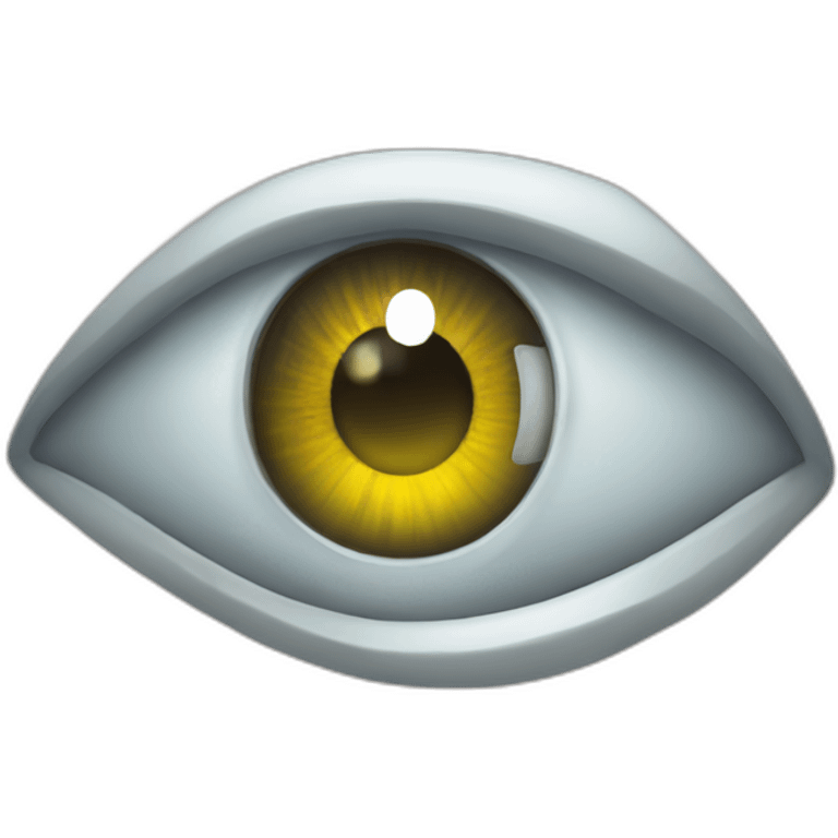 Cyber eye emoji