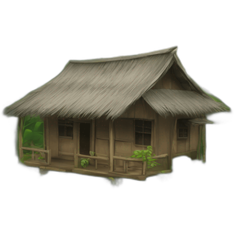 Rumah kampung emoji