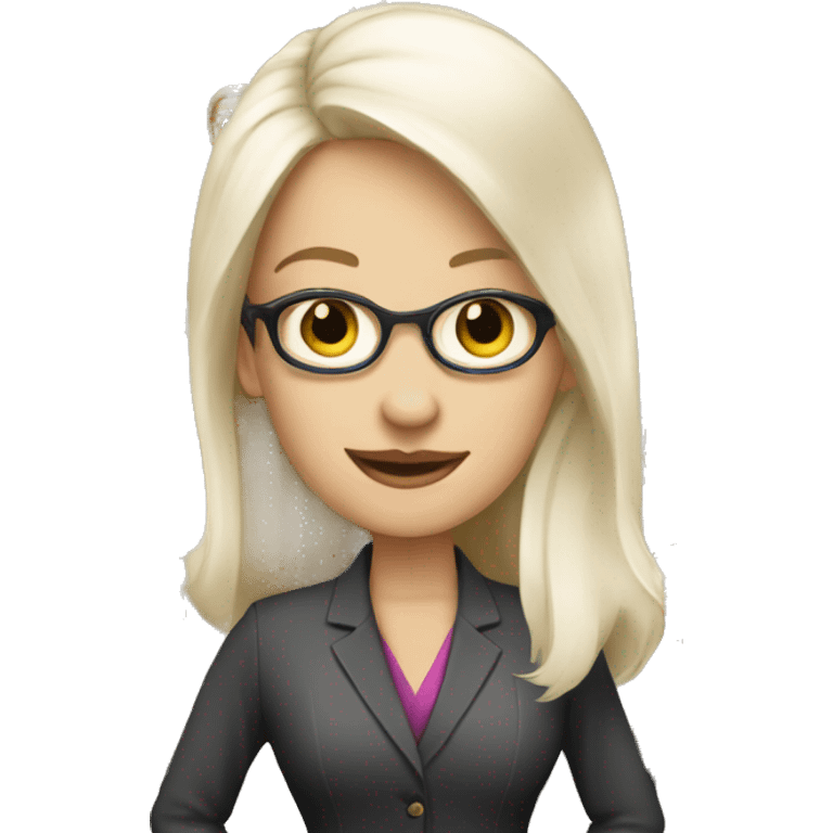 a white-skinned Networking and Personal Brand Consultant emoji