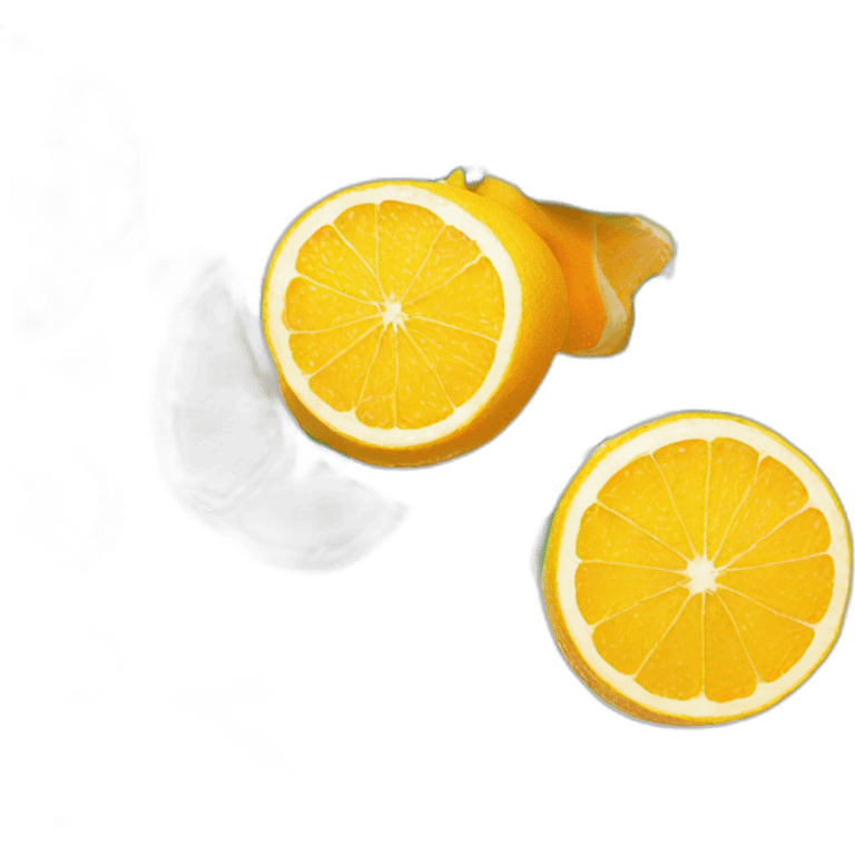 elegant citrus emoji